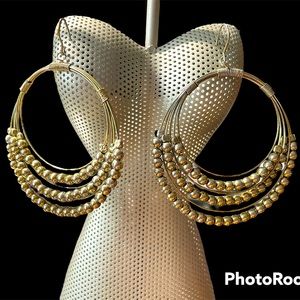 Gold Hoop Earrings